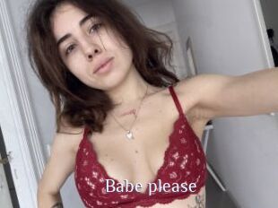 Babe_please