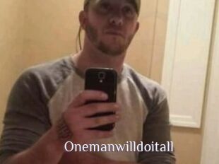 Onemanwilldoitall