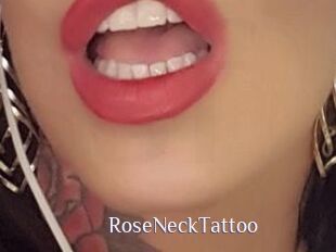 RoseNeckTattoo