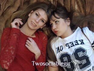 Twosociablegir